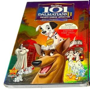 NWT Disney’s 101 Dalmatians II Patch’s London Adventure Special Edition
